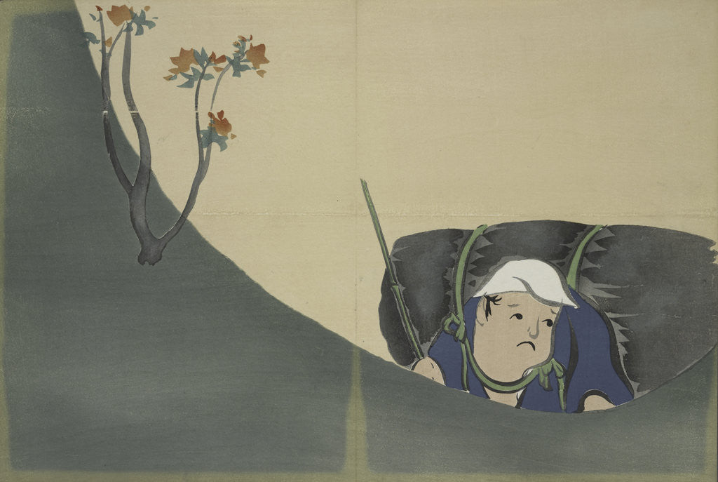 Detail of Momoyogusa Flowers of a Hundred Generations by Sekka Kamisaka