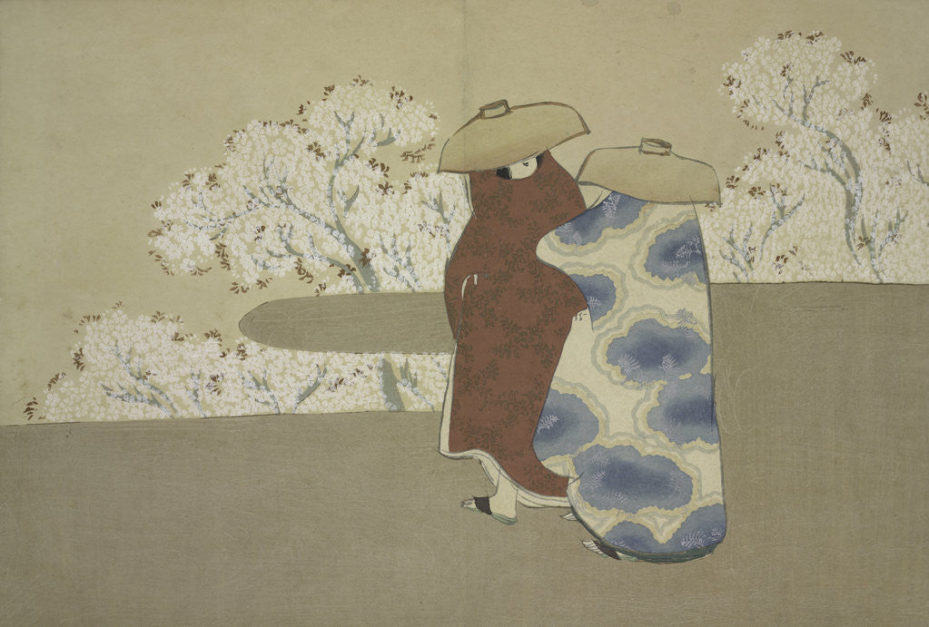 Detail of Momoyogusa Flowers of a Hundred Generations by Sekka Kamisaka