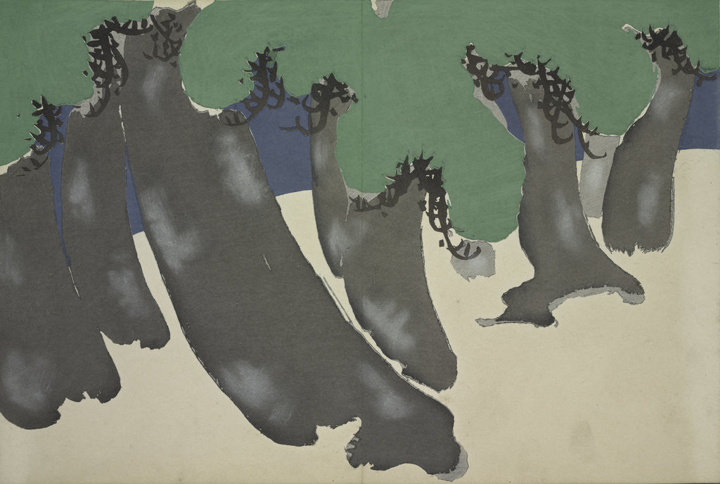 Detail of Forest by Sekka Kamisaka