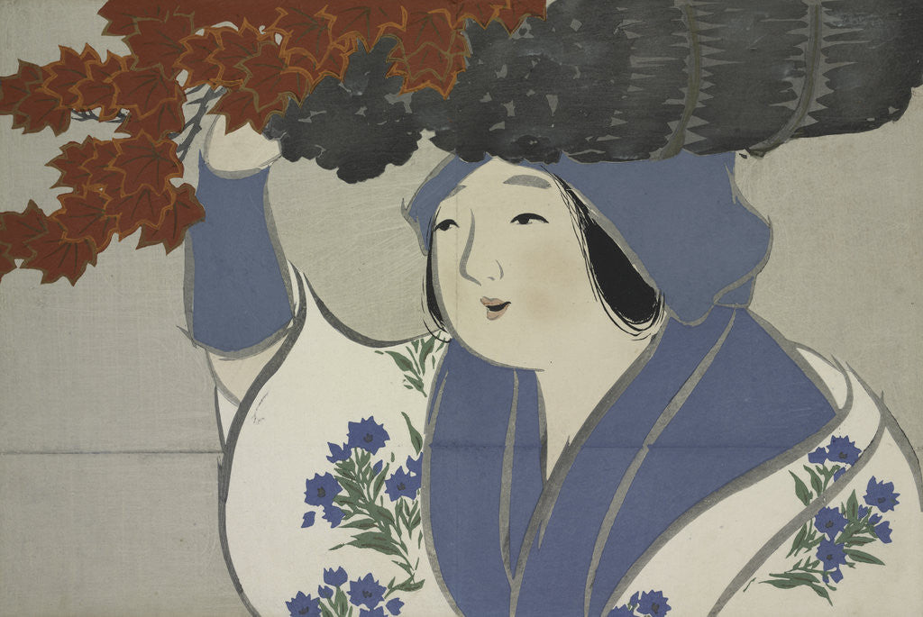 Detail of Momoyogusa Flowers of a Hundred Generations by Sekka Kamisaka