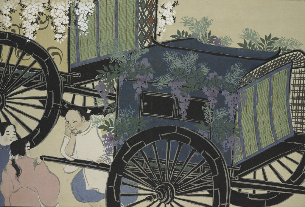 Detail of Momoyogusa Flowers of a Hundred Generations by Sekka Kamisaka