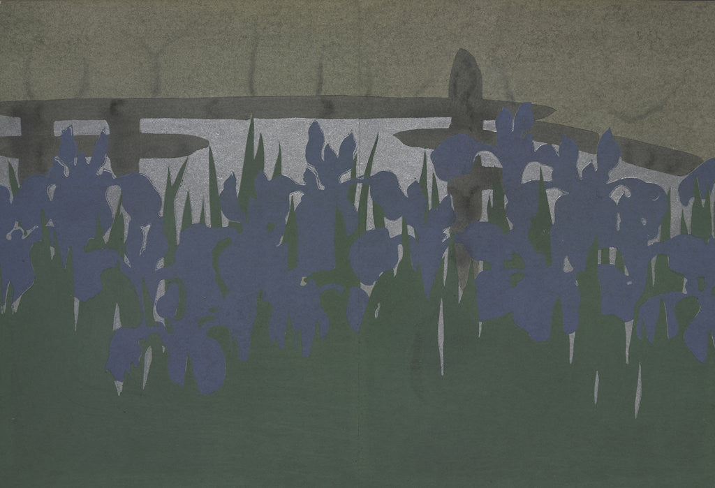 Detail of Momoyogusa Flowers of a Hundred Generations by Sekka Kamisaka