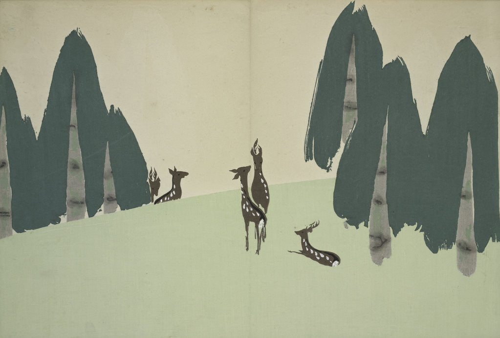 Detail of Momoyogusa Flowers of a Hundred Generations by Sekka Kamisaka