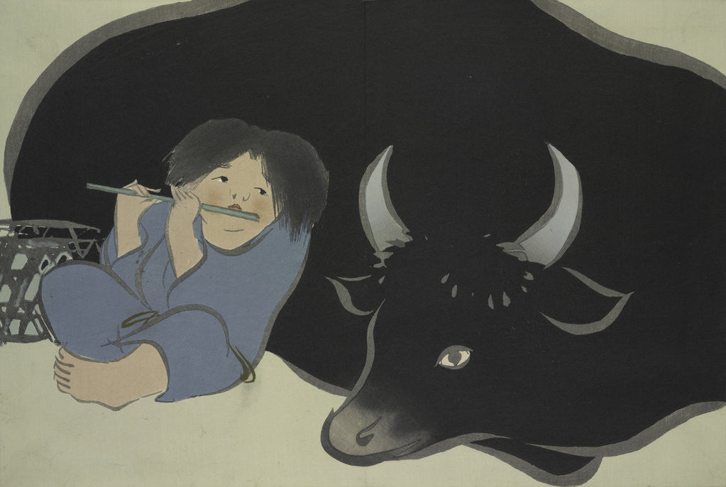 Detail of Momoyogusa Flowers of a Hundred Generations by Sekka Kamisaka