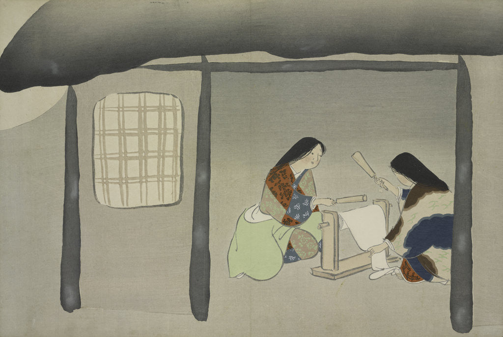 Detail of Kinuta by Sekka Kamisaka