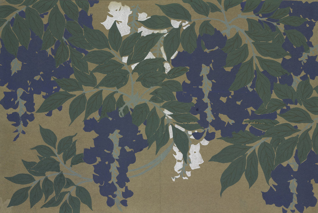 Detail of Momoyogusa Flowers of a Hundred Generations by Sekka Kamisaka