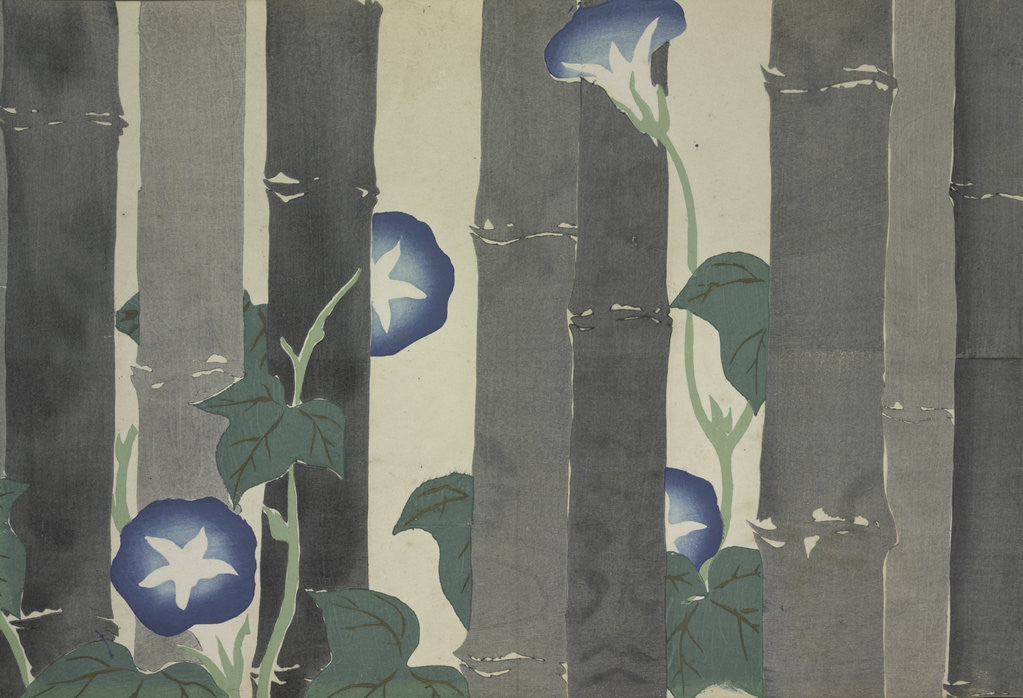 Detail of Momoyogusa Flowers of a Hundred Generations by Sekka Kamisaka