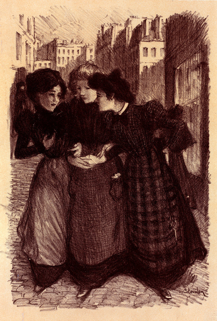 Detail of Poster or art work for Maîtres de l'Poster by Théophile Alexandre Steinlen