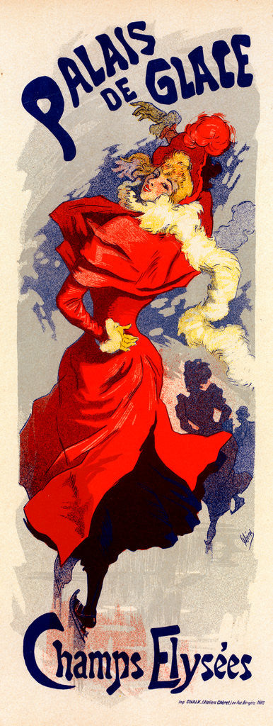 Detail of Poster for Palais de Glace by Jules Chéret