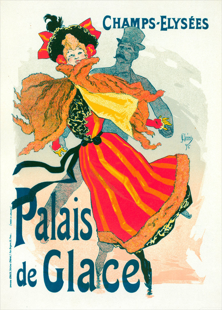 Detail of Poster for the Palais de Glace by Jules Chéret