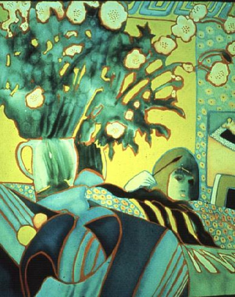 Detail of The Artist Reflected by Lillian Delevoryas