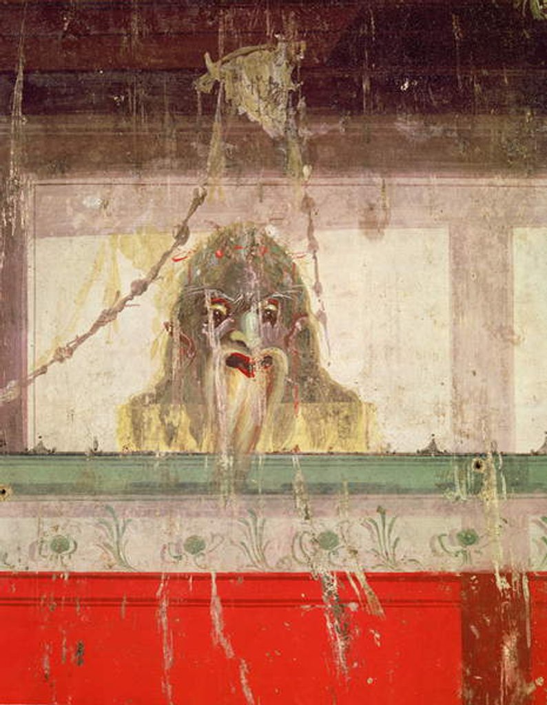 Detail of Masked face by Roman Roman