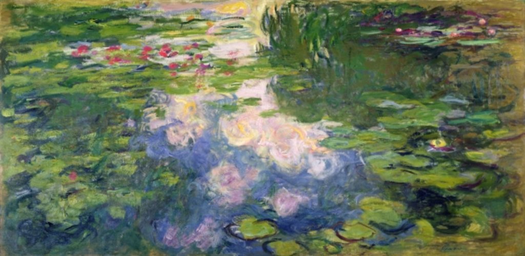 Detail of Nympheas, c.1919-22 by Claude Monet