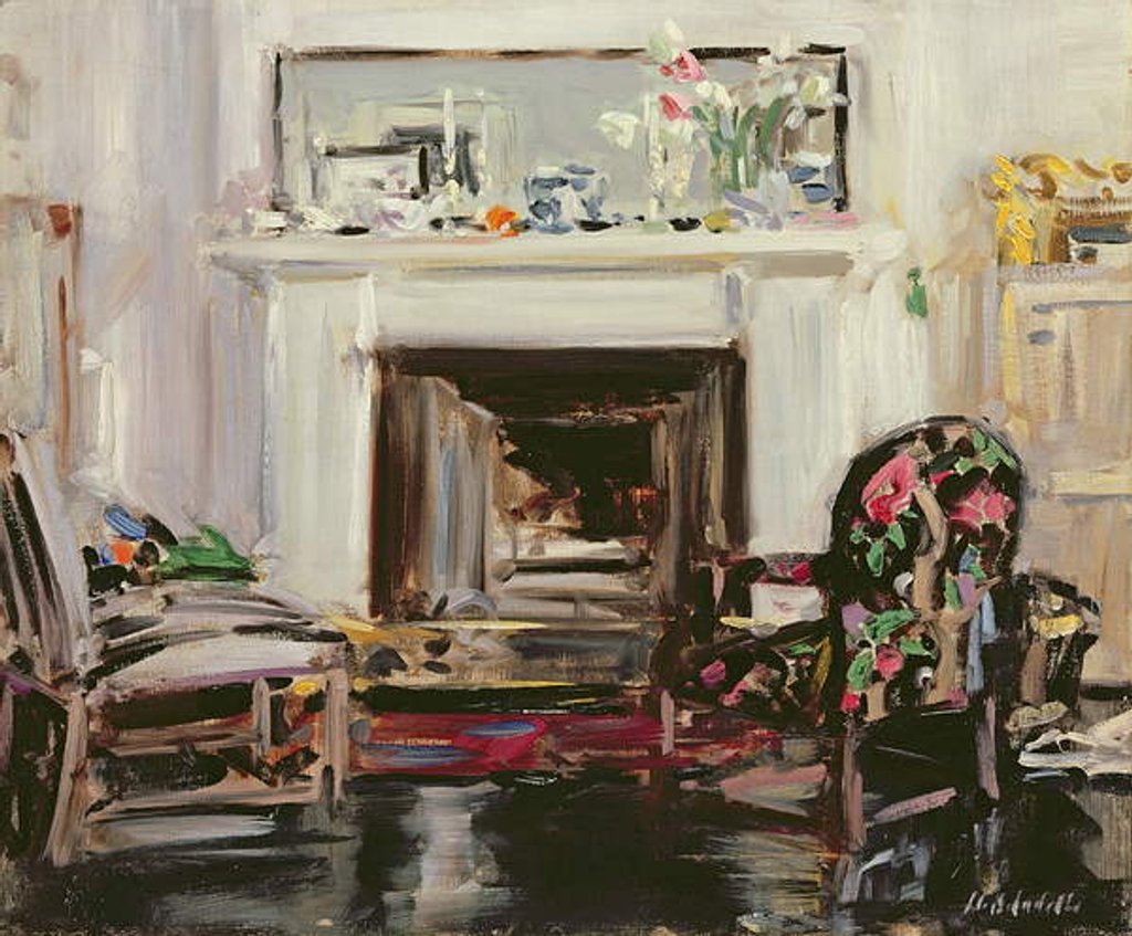 Detail of Interior by Francis Campbell Boileau Cadell