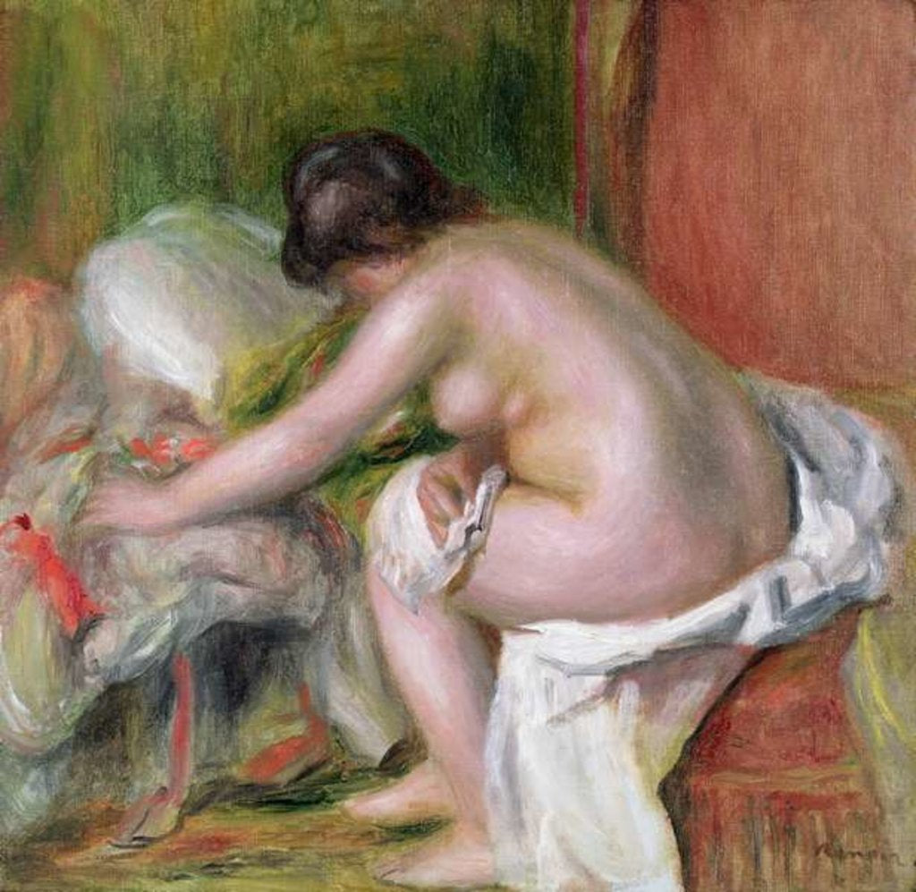 Detail of Seated Bather, 1898 by Pierre Auguste Renoir