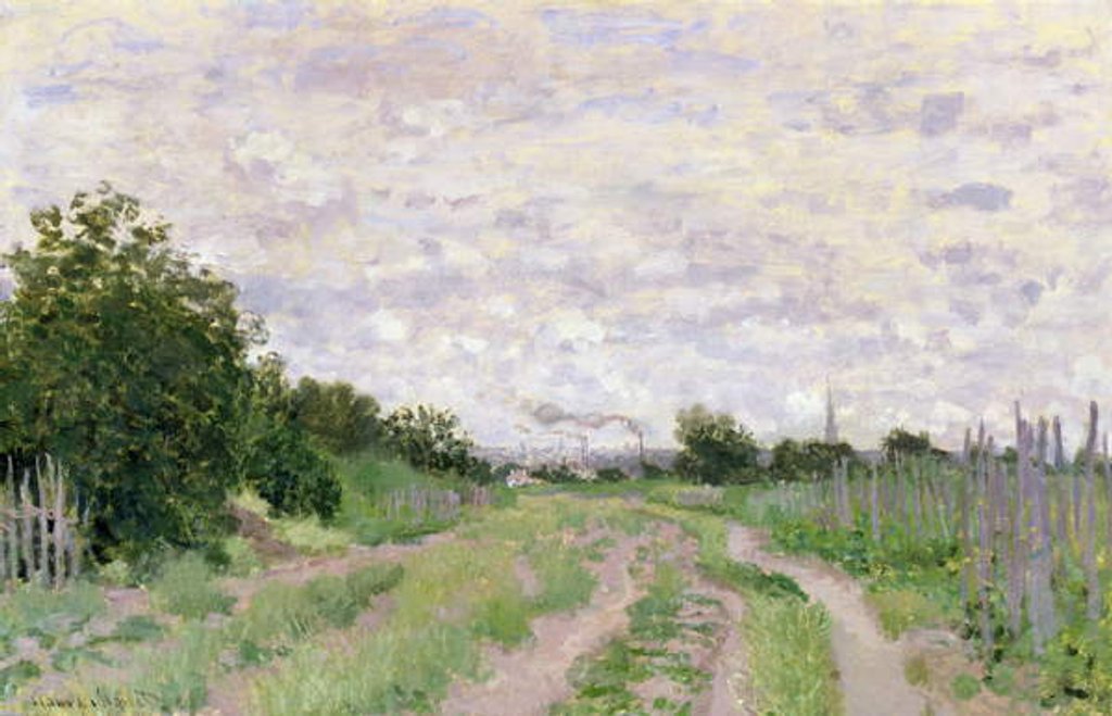 Detail of Path through the Vines, Argenteuil, 1872 by Claude Monet