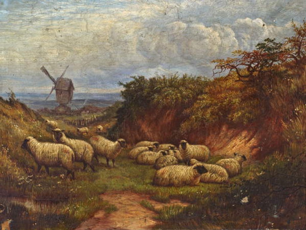 Detail of Landscape by English School
