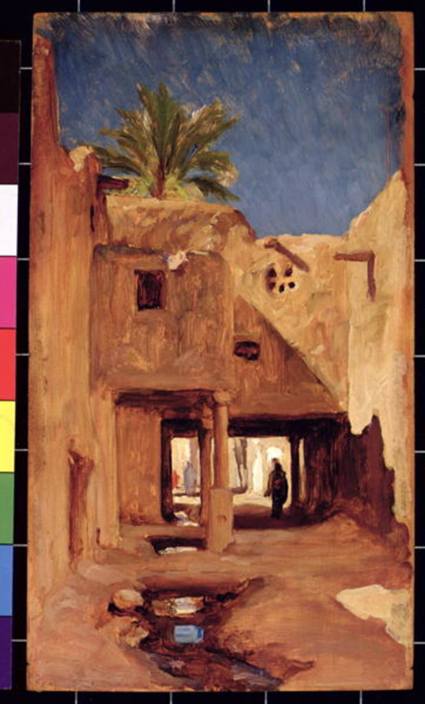 Detail of Courtyard in Algiers, c.1879 by Frederic Leighton
