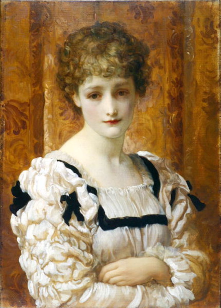 Detail of Bianca, c.1881 by Frederic Leighton
