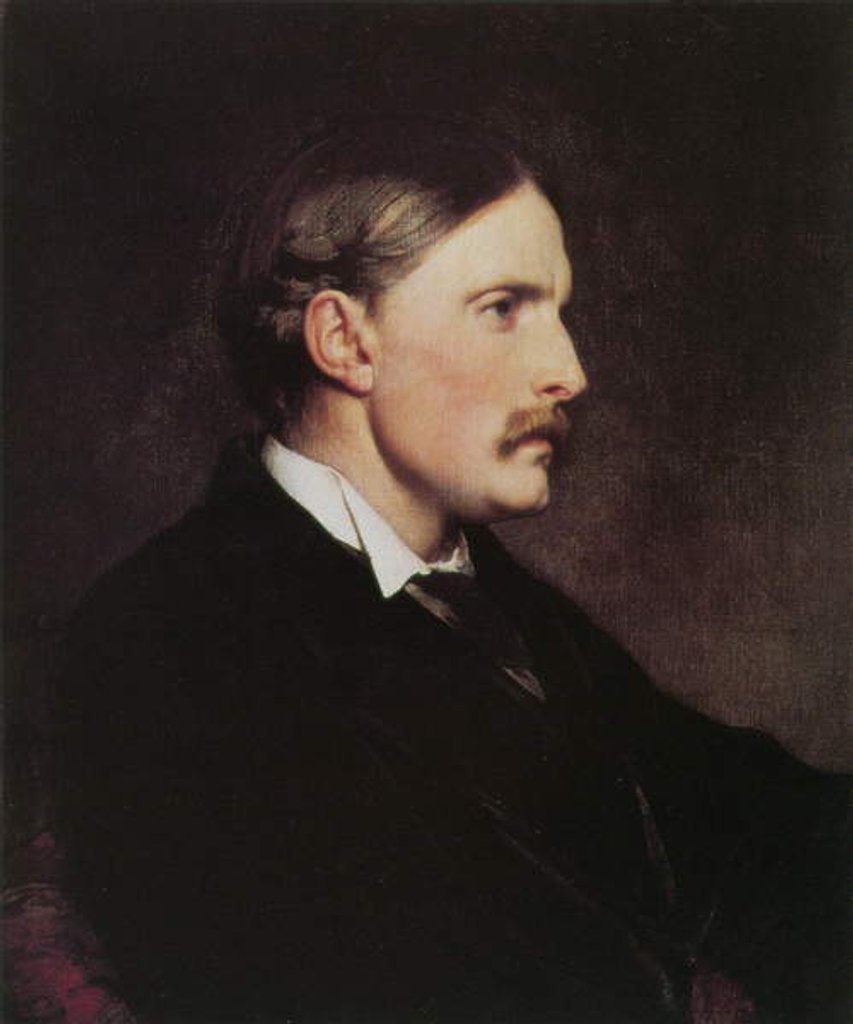 Detail of Portrait of Henry Evans Gordon by Frederic Leighton