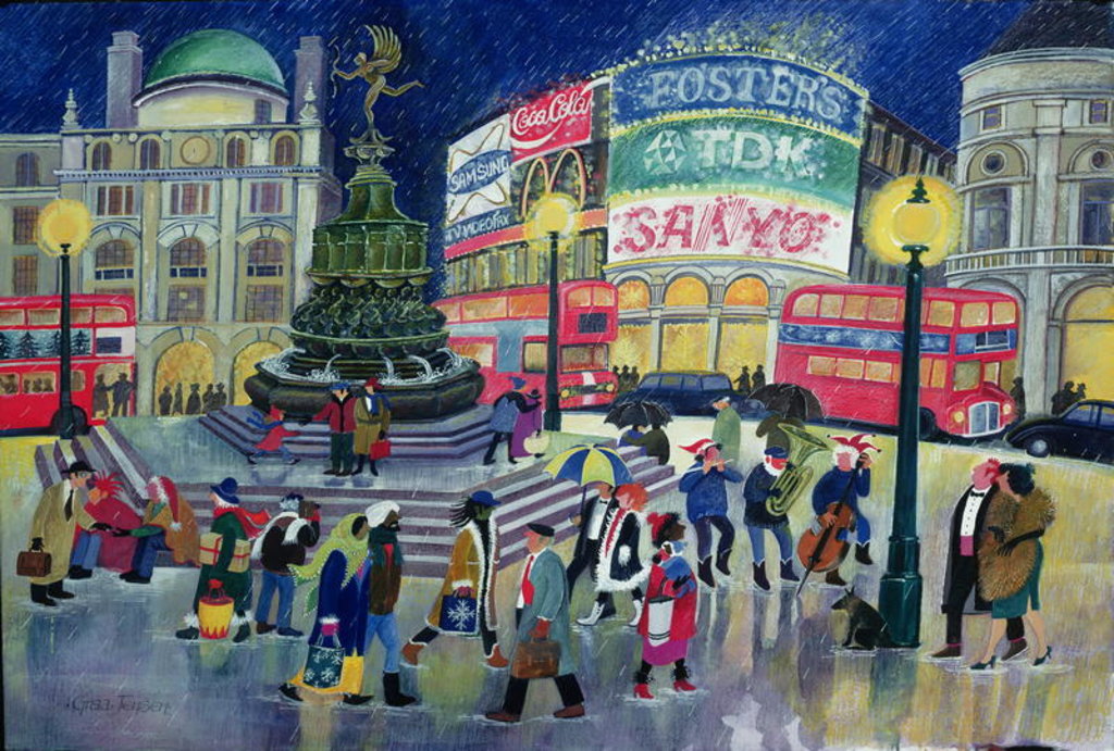 Detail of Piccadilly by Lisa Graa Jensen