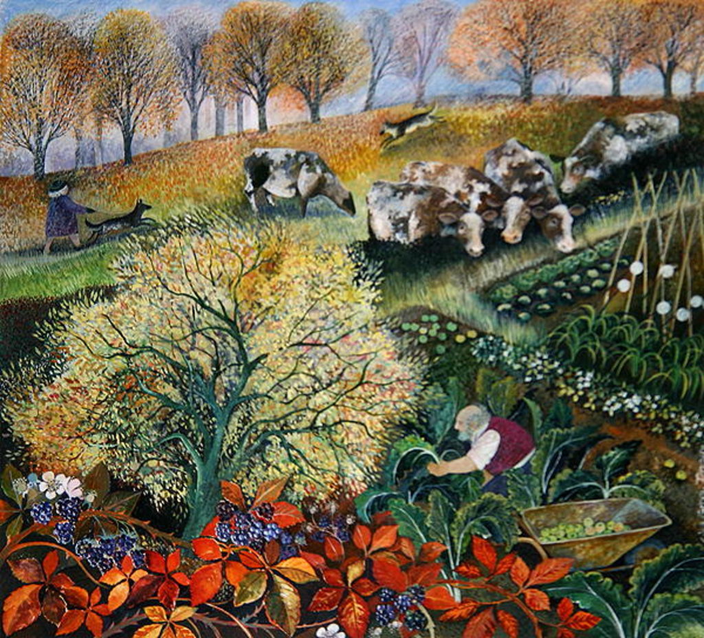 Detail of George's Allotment by Lisa Graa Jensen