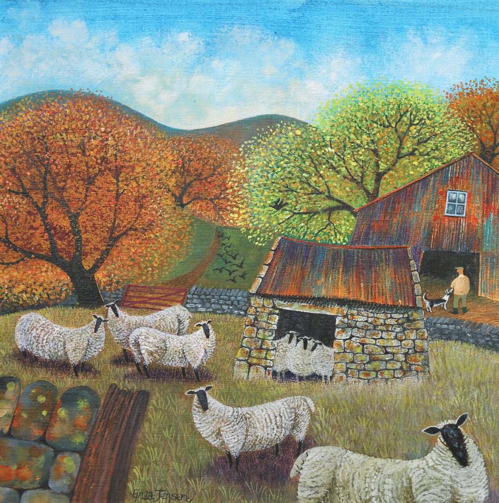 Detail of Sheep Hut, 2022 by Lisa Graa Jensen