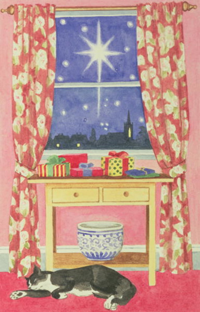 Detail of Starry Night by Lavinia Hamer