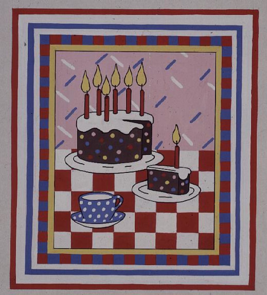 Detail of Celebration Cake by Lavinia Hamer