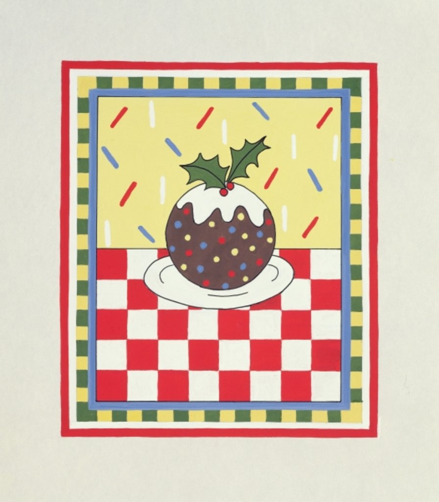 Detail of Christmas Pudding by Lavinia Hamer