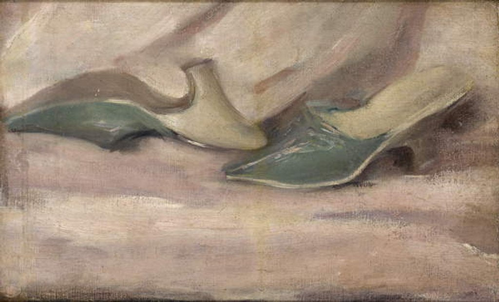 Detail of Discarded slippers, c.1890 by Albert de Belleroche