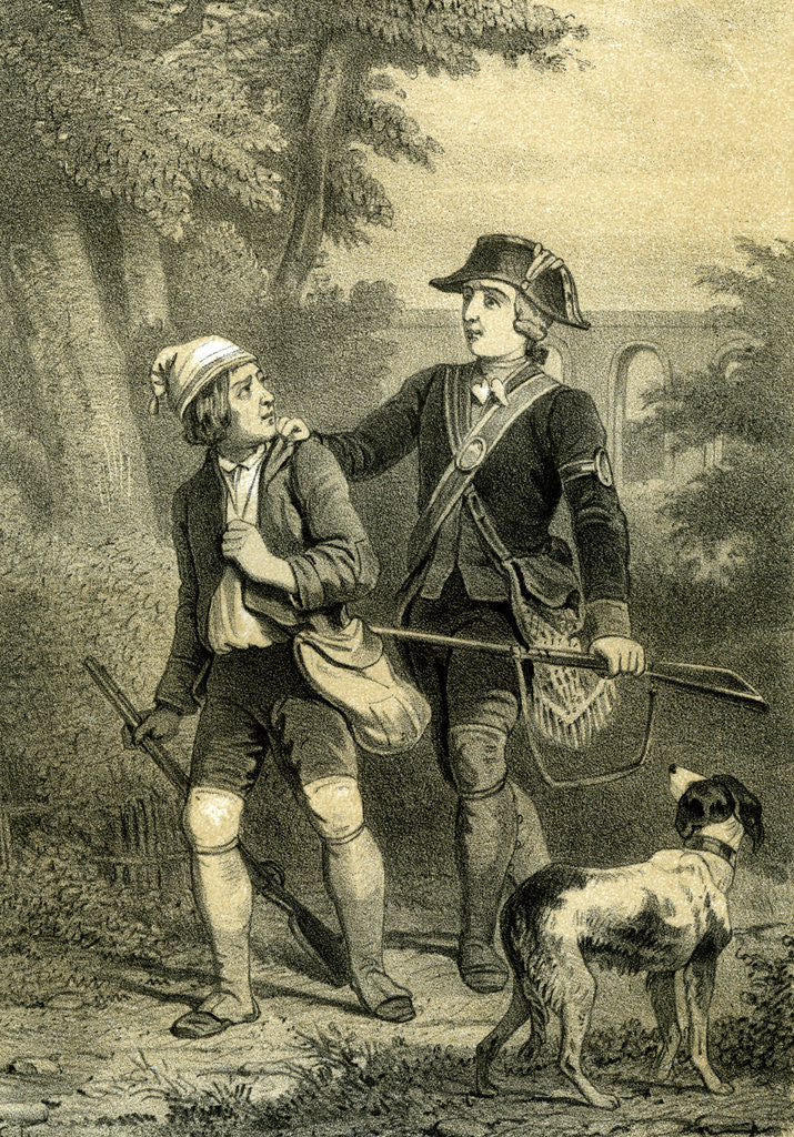 Detail of Walk 19th Century by Anonymous