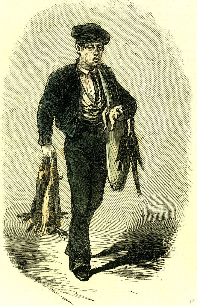 Detail of Espana Hunter Hunt 19th Century by Anonymous