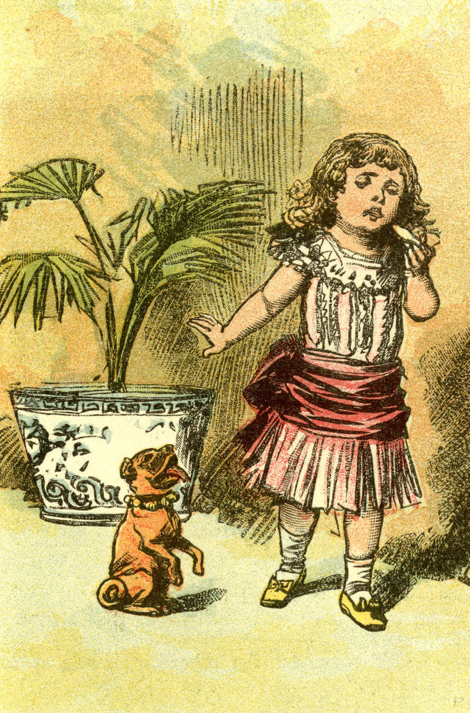 Detail of The Nursery 1885 UK by Anonymous