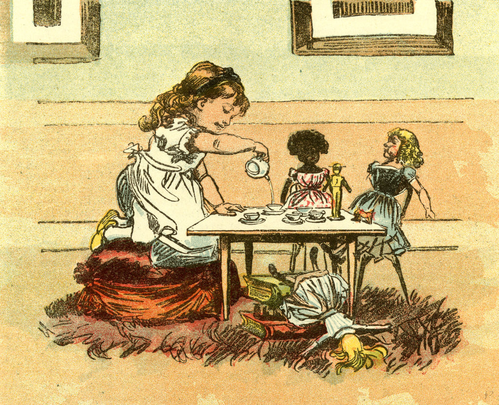 Detail of Nursery 1885 Great Britain by Anonymous