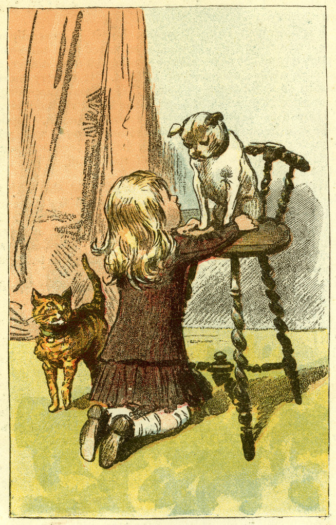 Detail of The Nursery 1885 UK by Anonymous