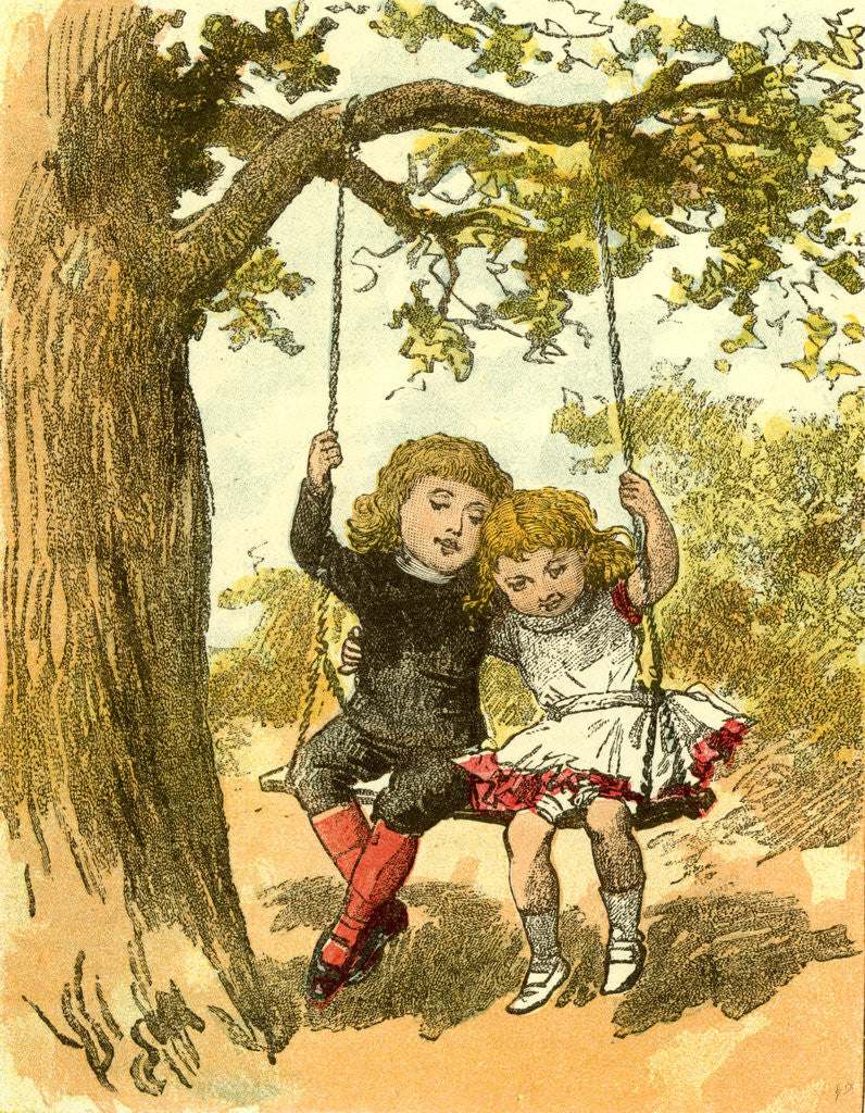 Detail of The Nursery 1885 UK by Anonymous