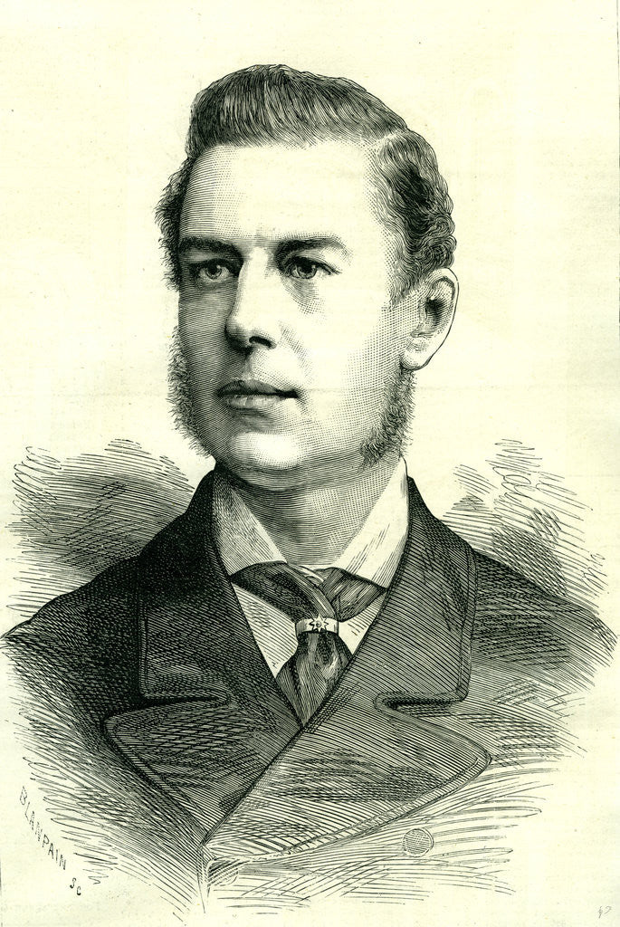 Detail of Joseph Chamberlain 1885 UK Liberal Statesman Attracting Much Attention by Anonymous