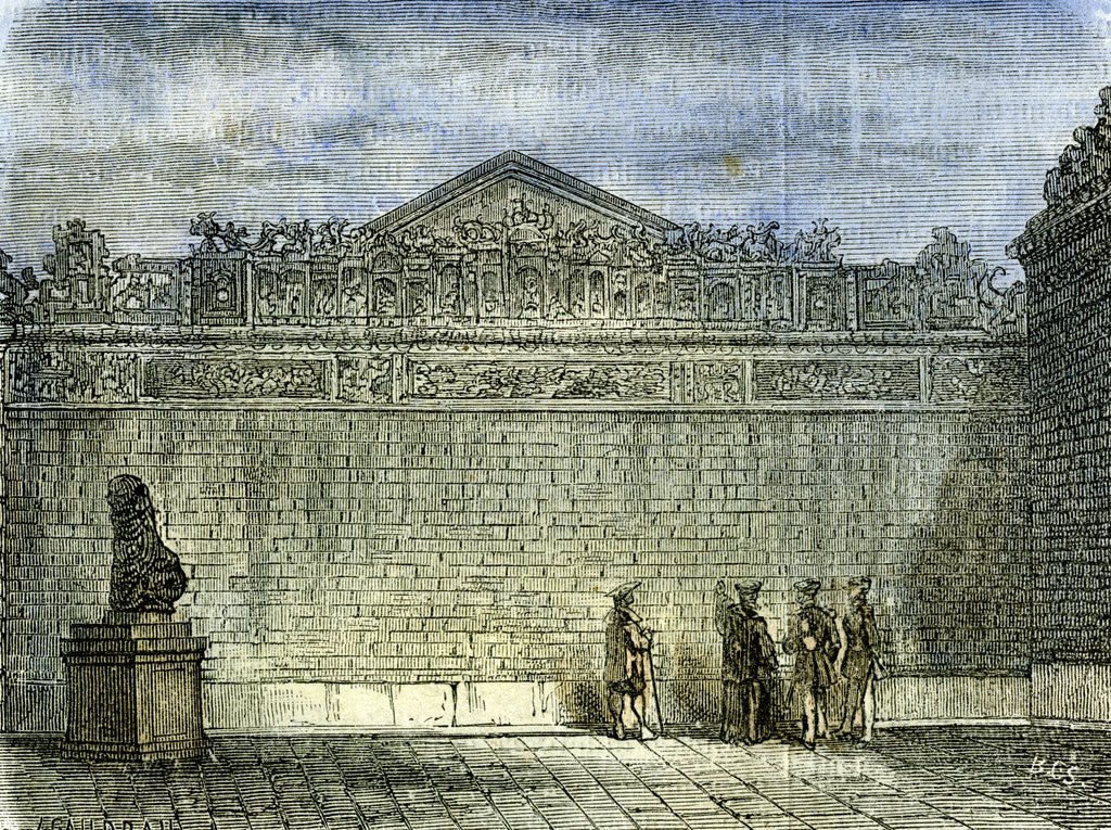 Detail of Chinese Pagoda in the Chinese Town Near Saigon Vietnam 19th Century Nineteenth Century by Anonymous
