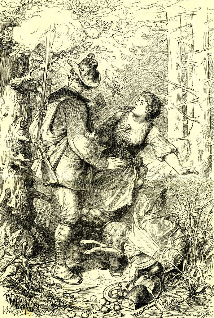 Detail of Hunting Austria 1891 by Anonymous