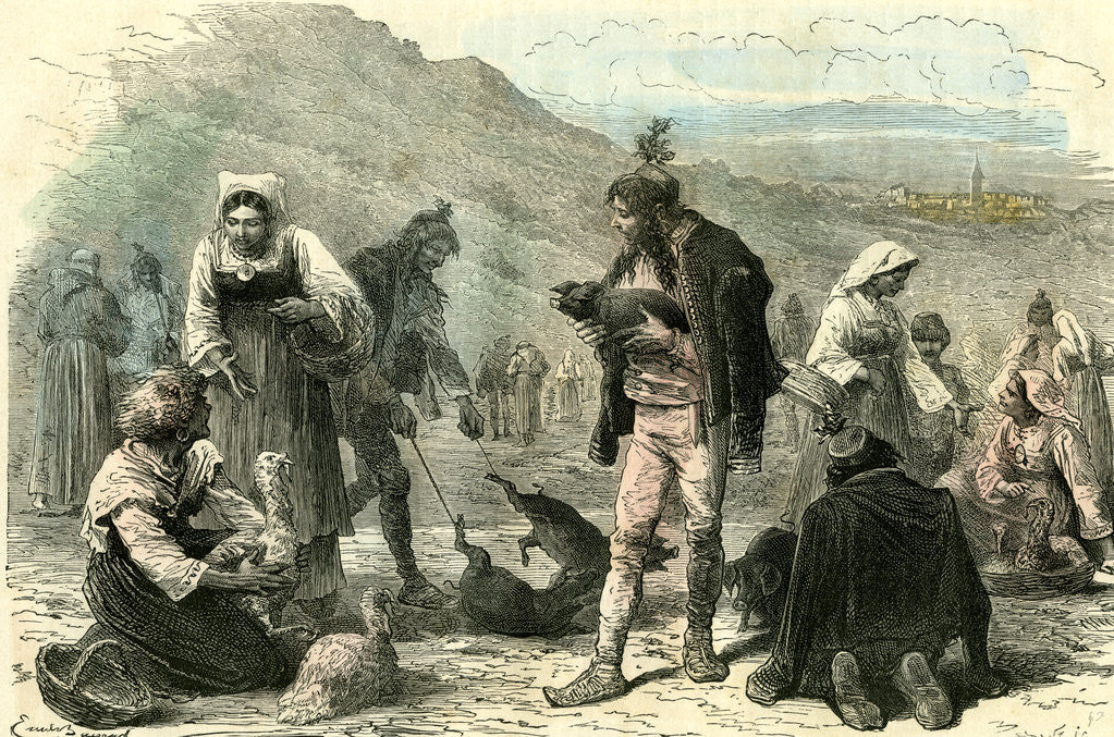 Detail of Pisino Italy 19th Century by Anonymous