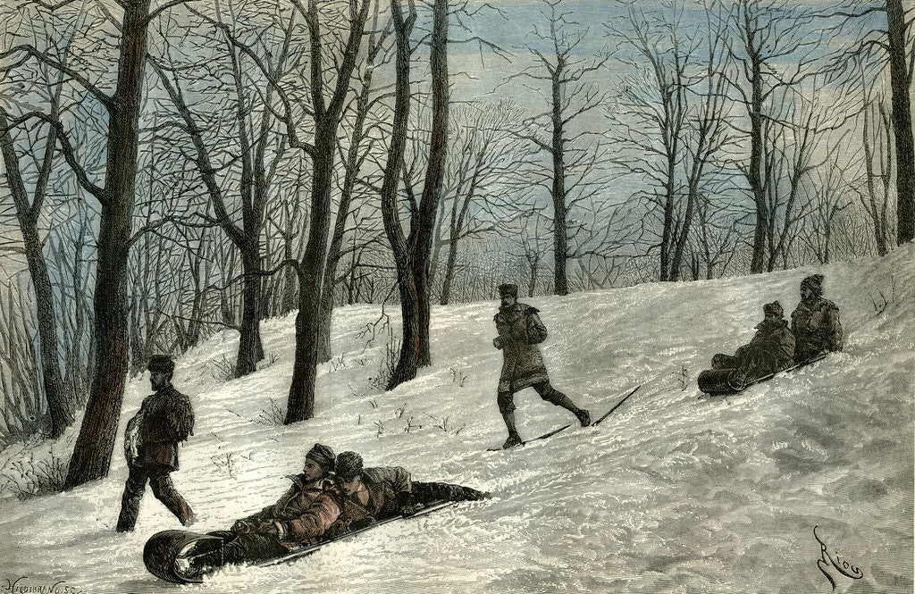 Detail of Mont Royal Canada 19th Century by Anonymous