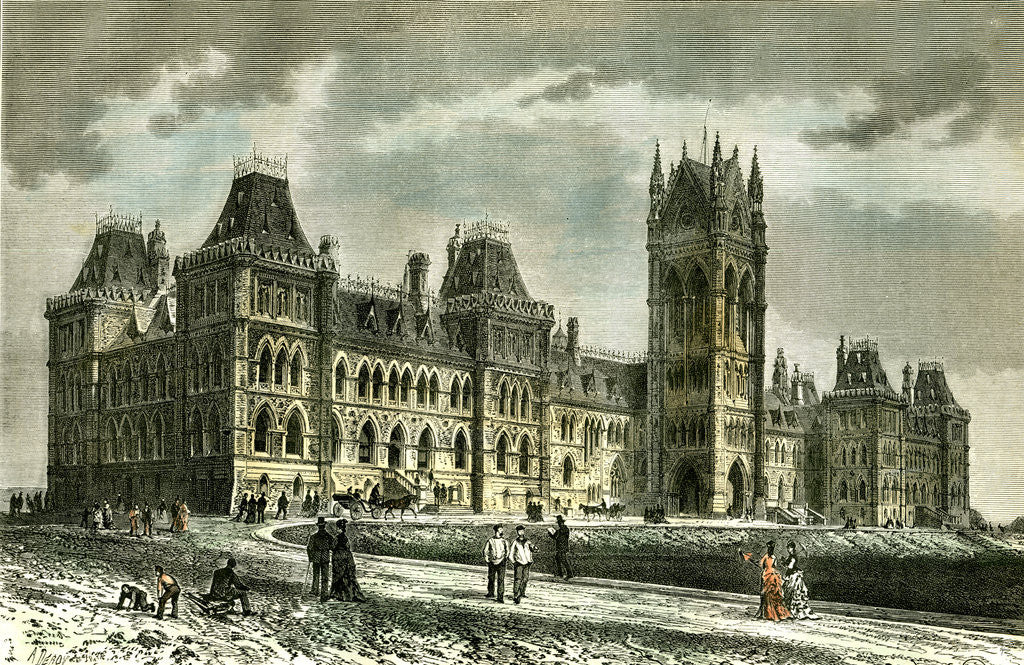 Detail of Ottawa Canada 19th Century by Anonymous