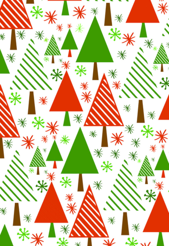 Detail of Christmas Trees, 2017 by Louisa Hereford