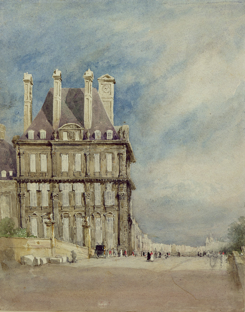 Detail of Pavillon de Flore, Tuileries, Paris by David Cox