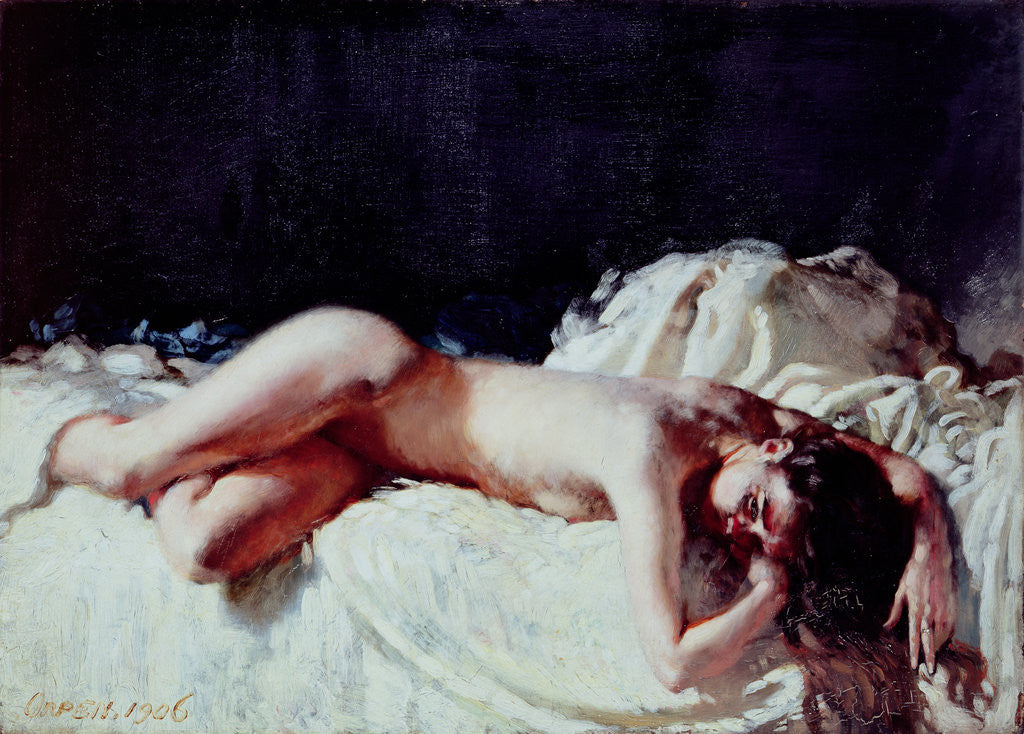 Detail of Nude Study, 1906 by Sir William Orpen