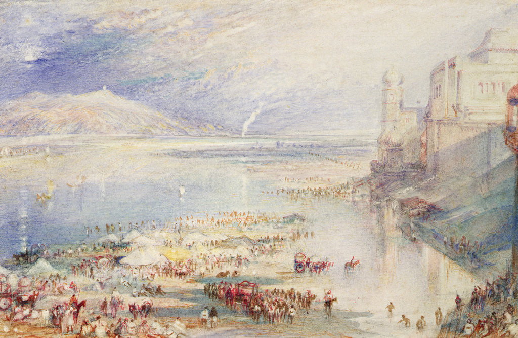 Detail of Part of the Ghaut at Hurdwar, c.1835 by Joseph Mallord William Turner