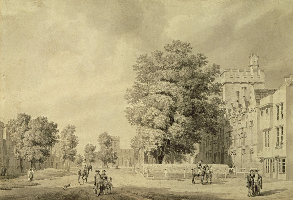 Detail of St Johns College, Oxford by Michael Rooker