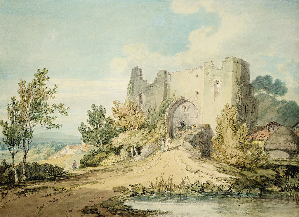 Detail of Llanblethian Castle Gateway, 1797 by Joseph Mallord William Turner