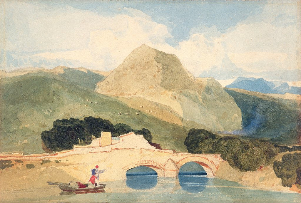 Detail of Tan-y-Bwlch by John Sell Cotman